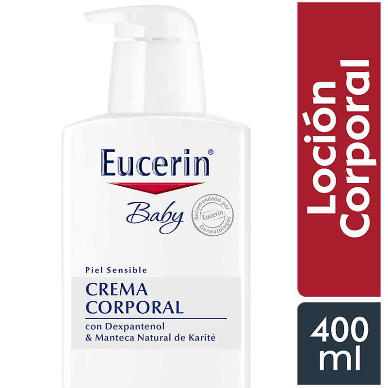 Auckland Ananiver nombre de la marca Eucerin Baby Crema Corporal 400ml - Biocare Tienda Dermatológica